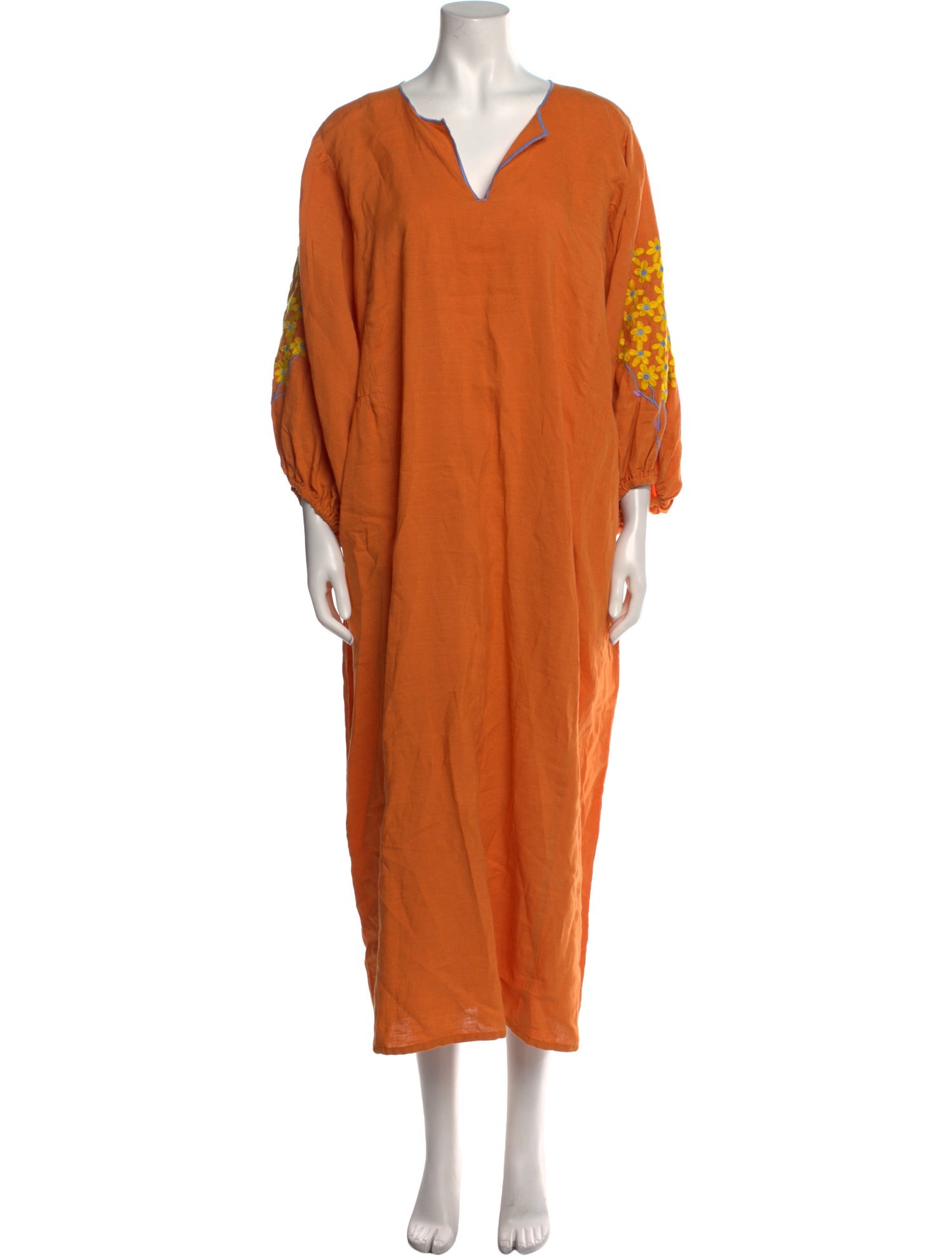 Nina Leuca Linen Long Dress