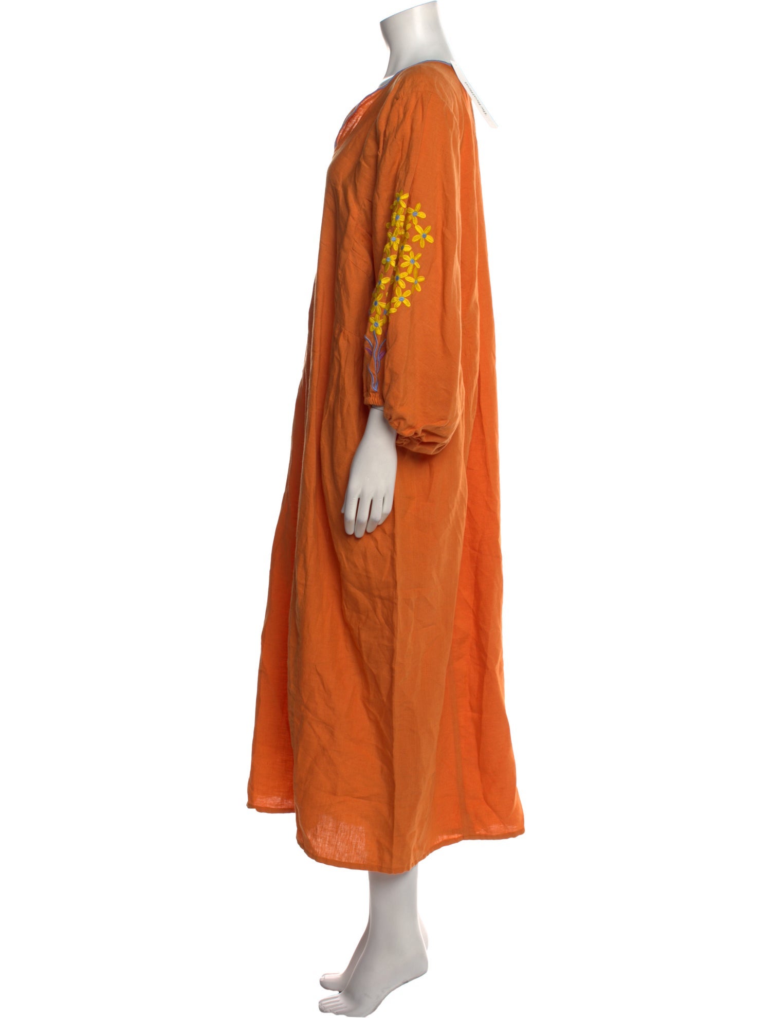 Nina Leuca Linen Long Dress