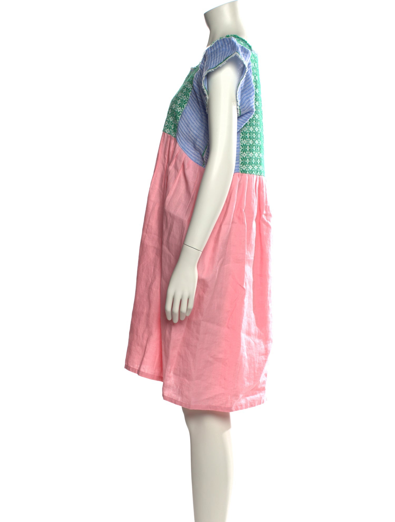 Nina Leuca Linen Mini Dress