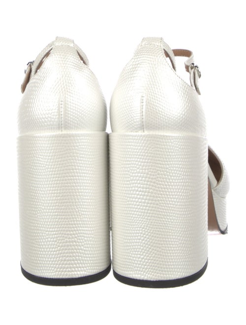 Nomasei Leather Slingback Pumps