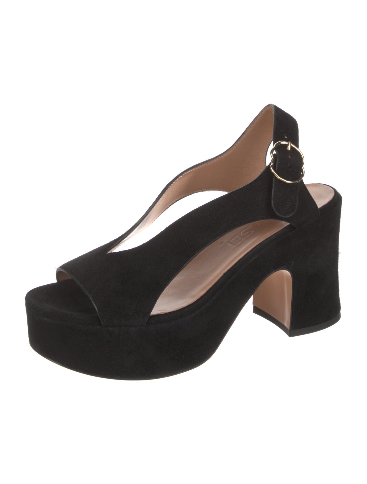 Nomasei Suede Slingback Sandals