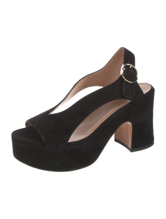 Nomasei Suede Slingback Sandals