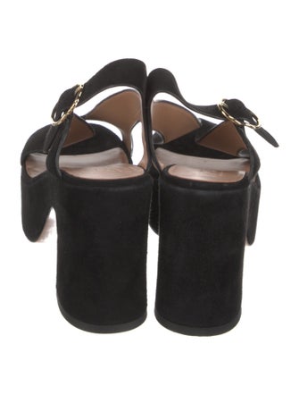 Nomasei Suede Slingback Sandals