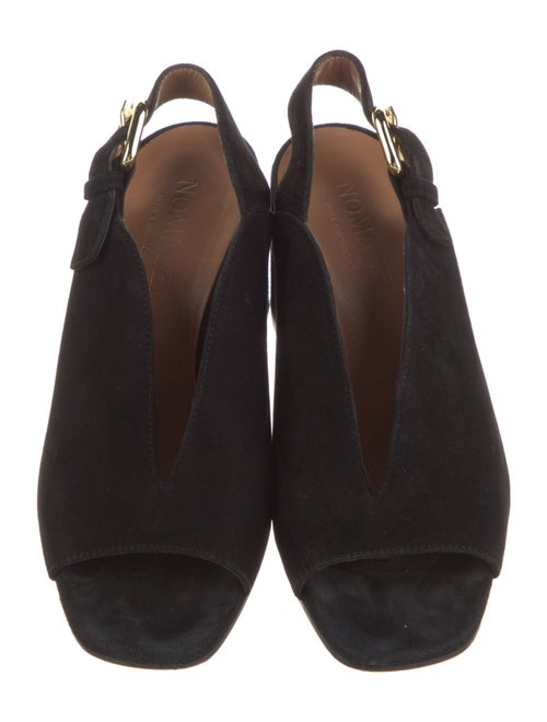 Nomasei Suede Slingback Pumps