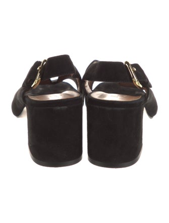 Nomasei Suede Slingback Pumps