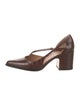 Nomasei Leather D'Orsay Pumps