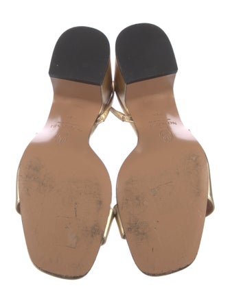 Nomasei Leather Slingback Sandals