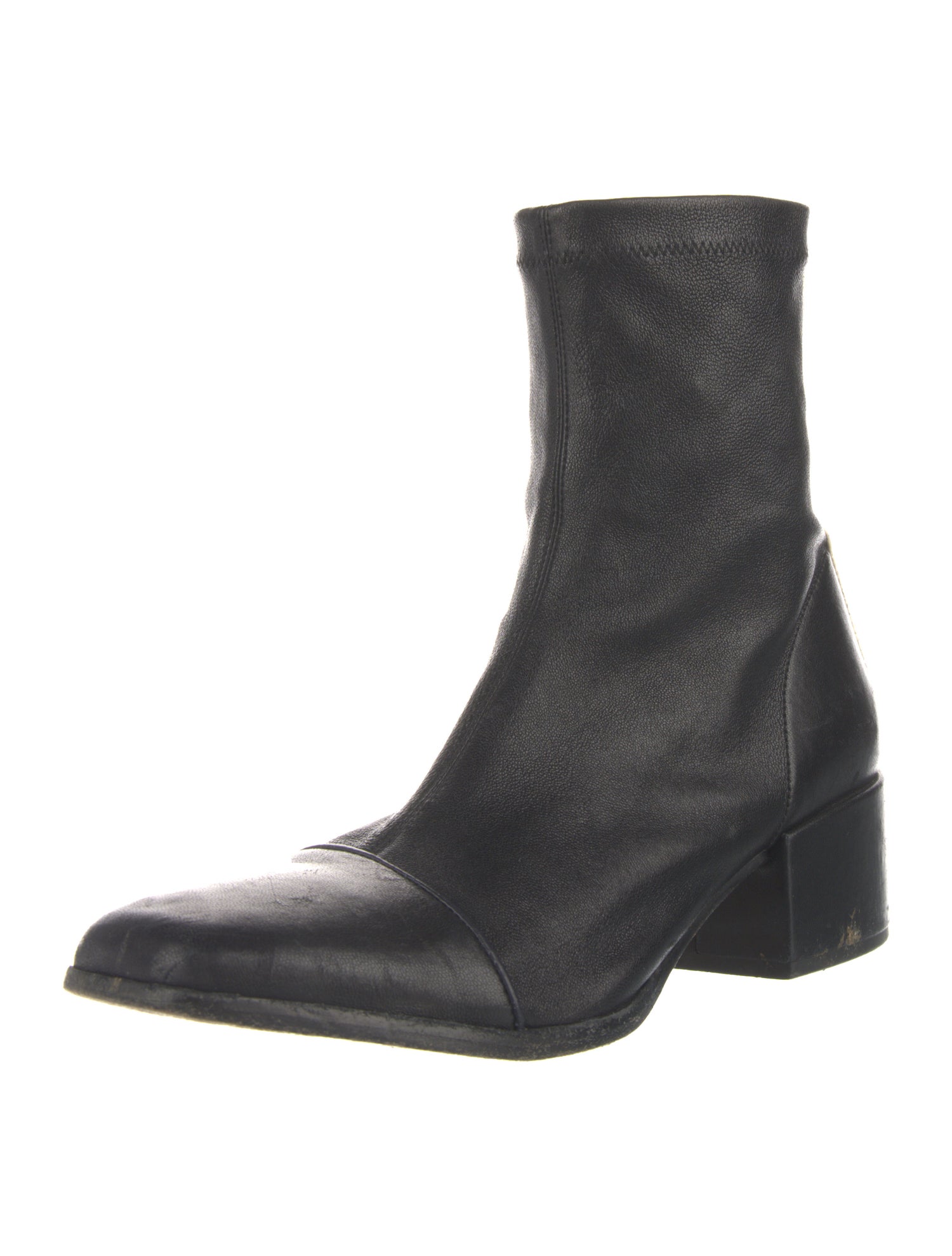 Nomasei Leather Sock Boots