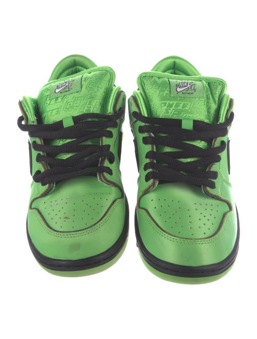 Nike SB Dunk Low 'The Powerpuff Girls Buttercup' Sneakers