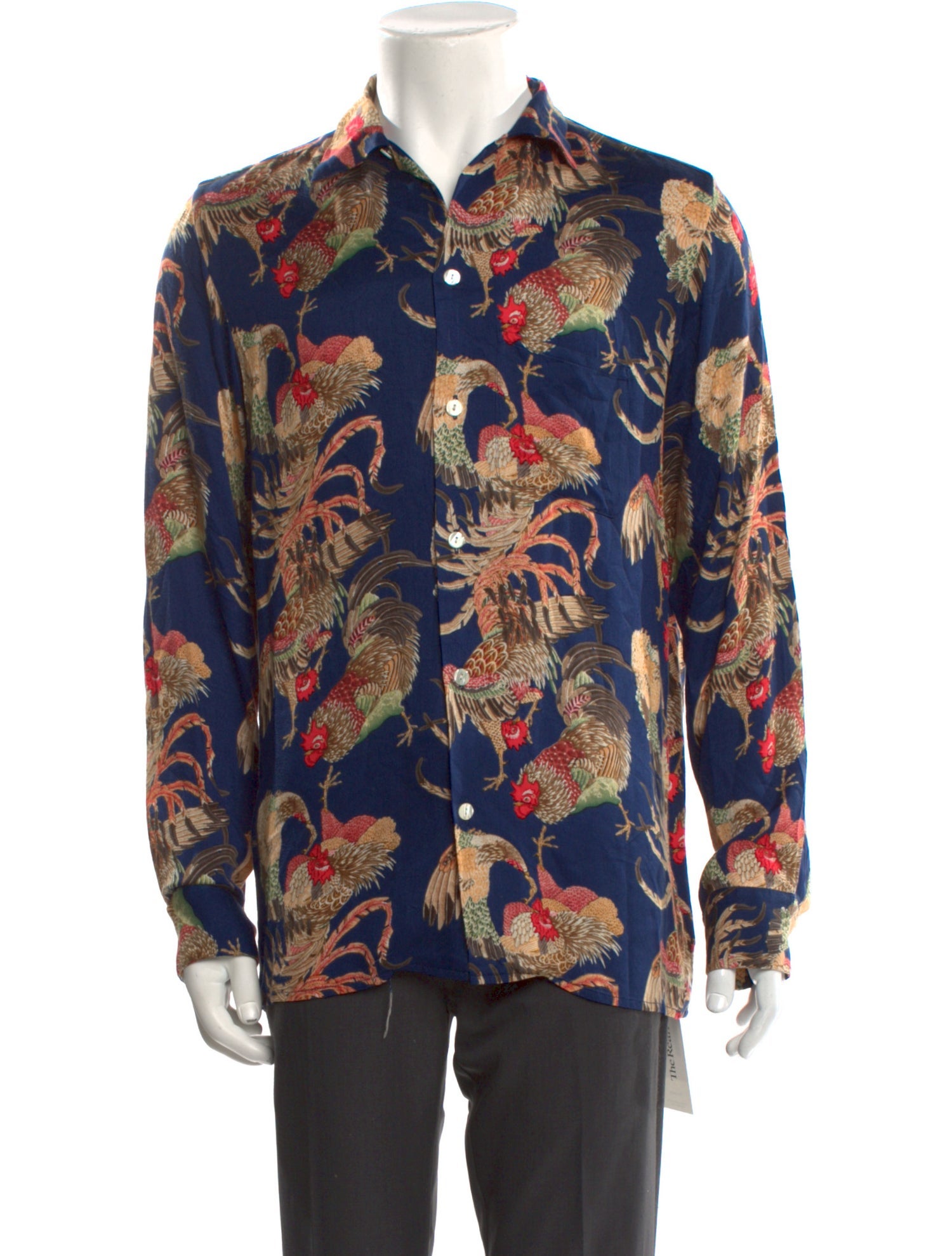 Nipoaloha Floral Print Long Sleeve Shirt