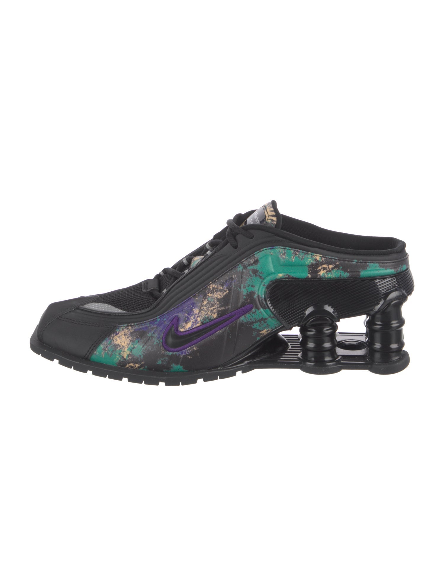 Nike x Martine Rose Shox MR4 Mule 'Eggplant' Athletic Sneakers