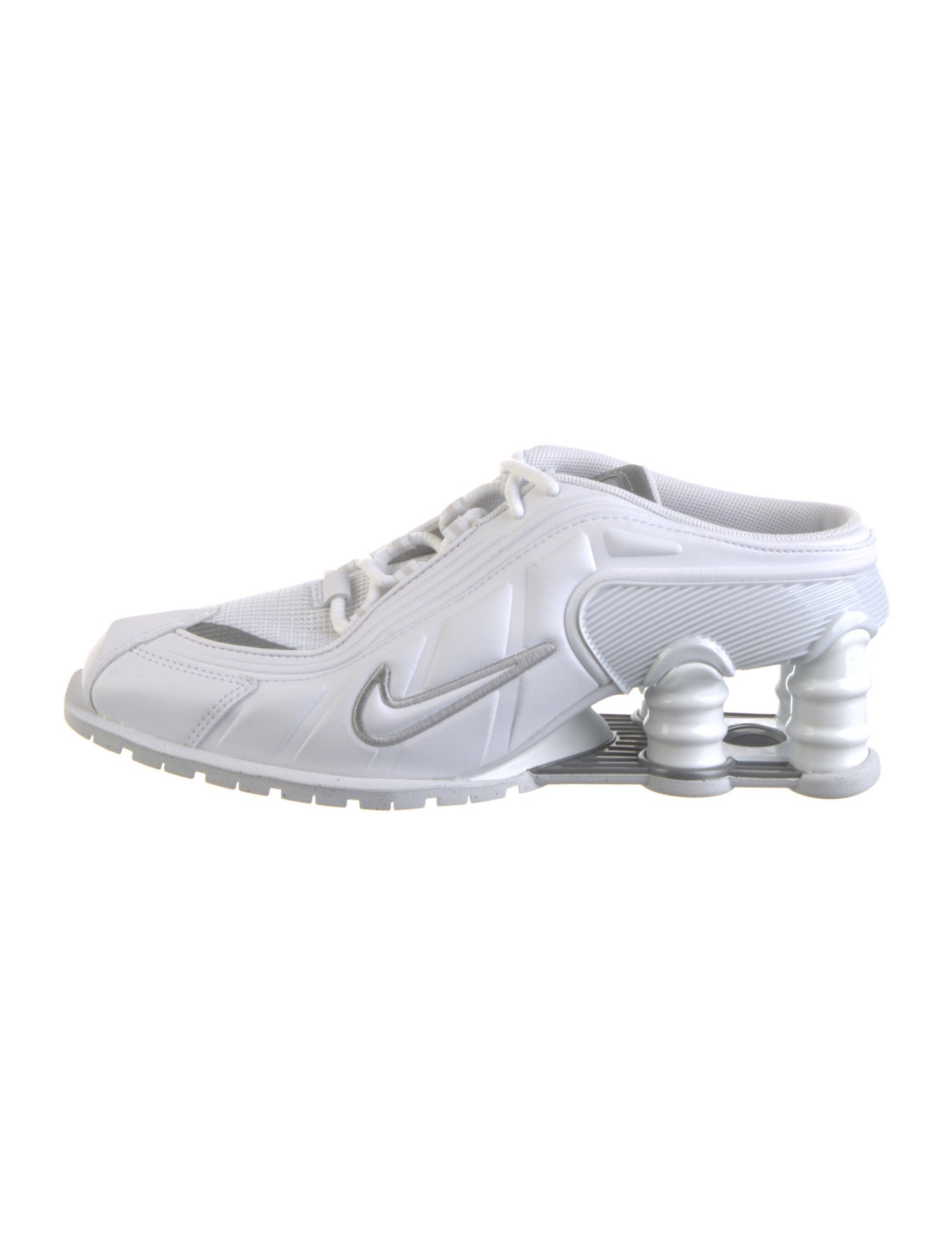 Nike x Martine Rose Shox Mule MR4 'White Metallic Silver' Athletic Sneakers