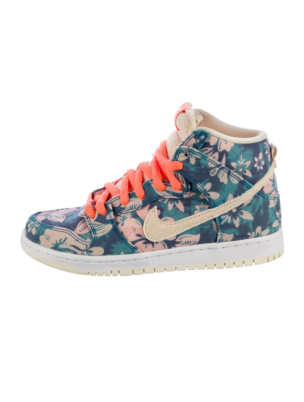 Nike SB Canvas Printed Sneakers Blue Sneakers, Shoes WNISB21966