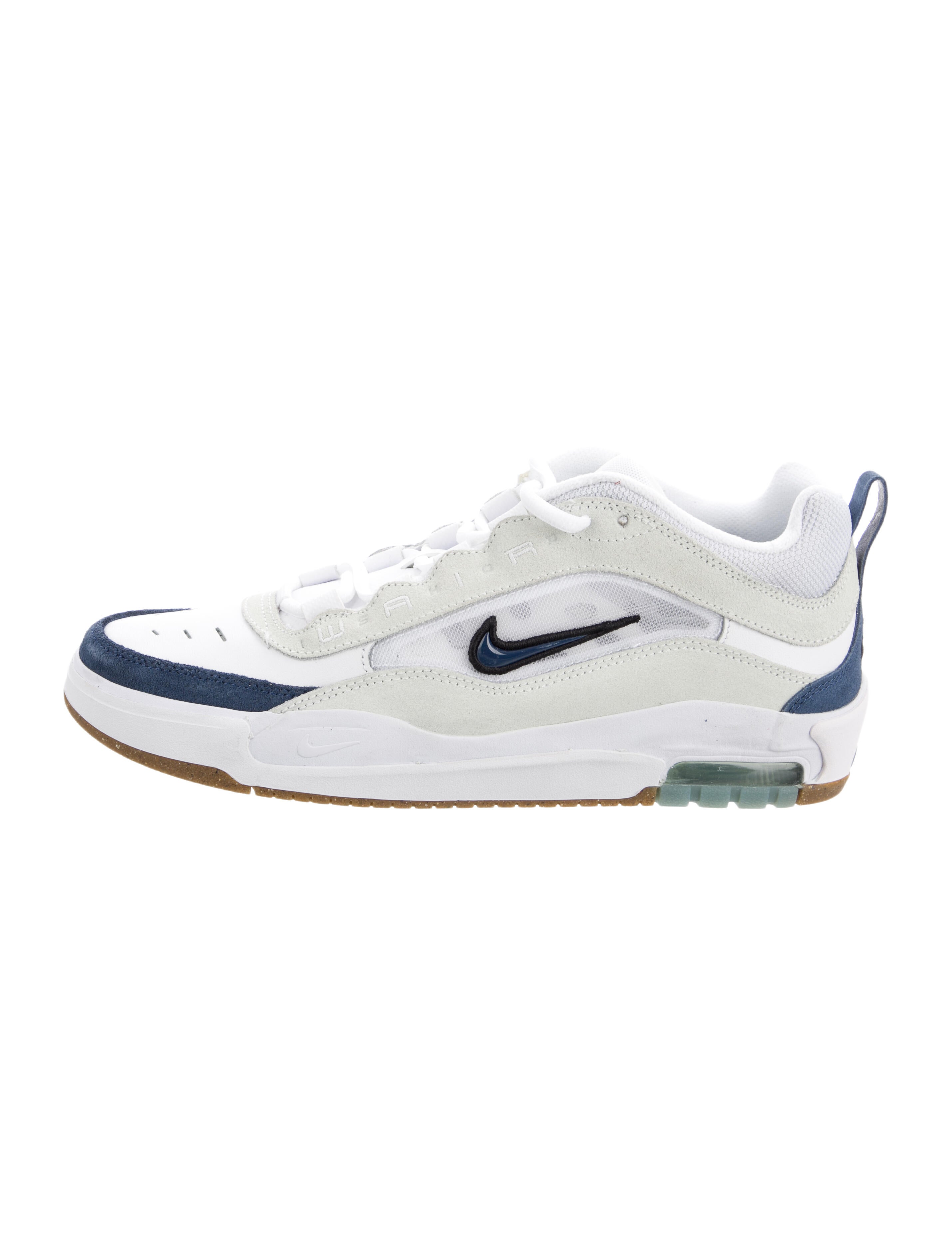 Nike SB Leather Colorblock Pattern Sneakers