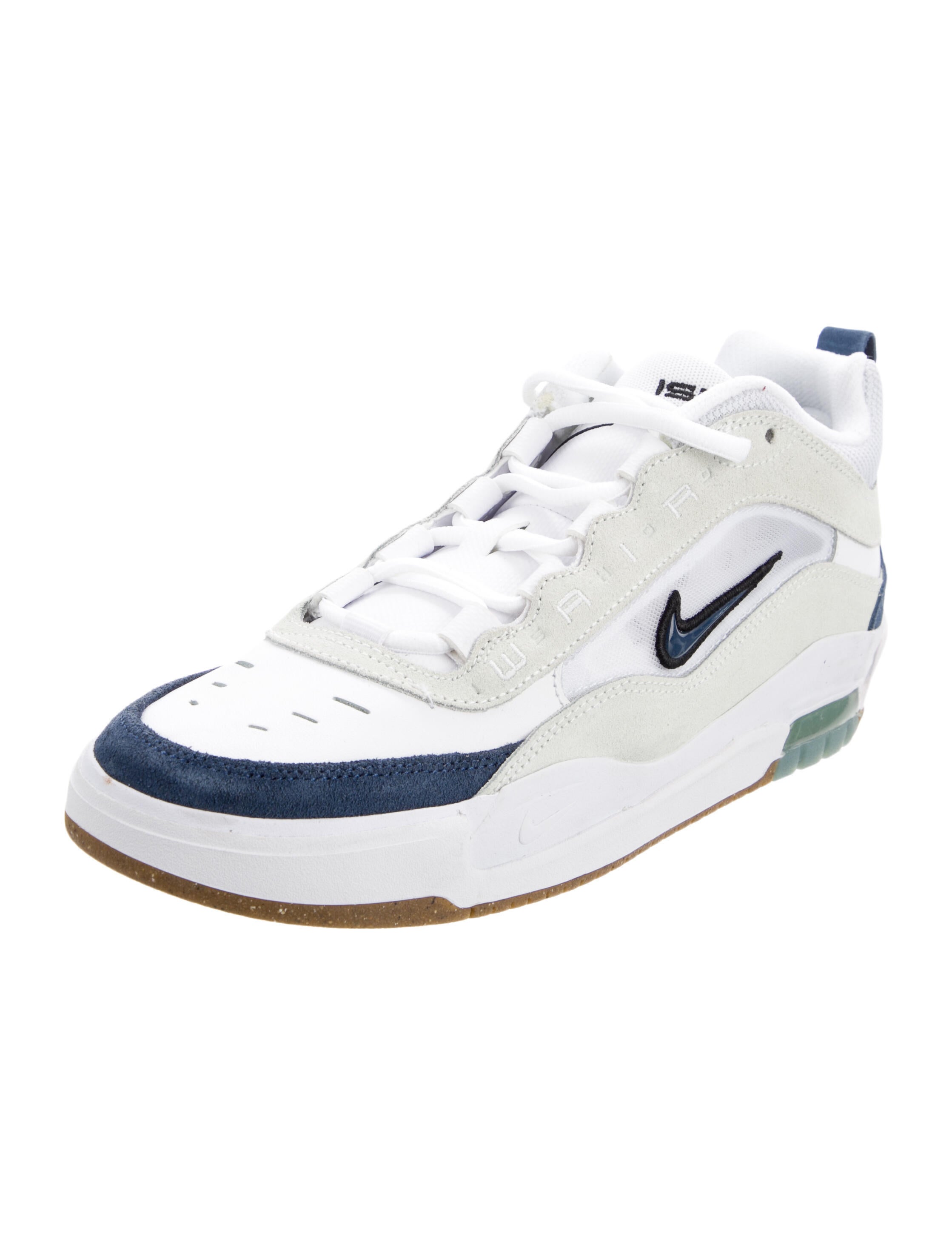 Nike SB Leather Colorblock Pattern Sneakers