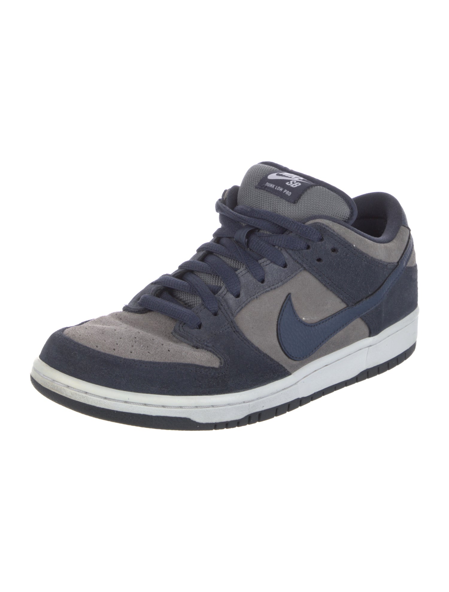 Nike SB Suede Colorblock Pattern Sneakers