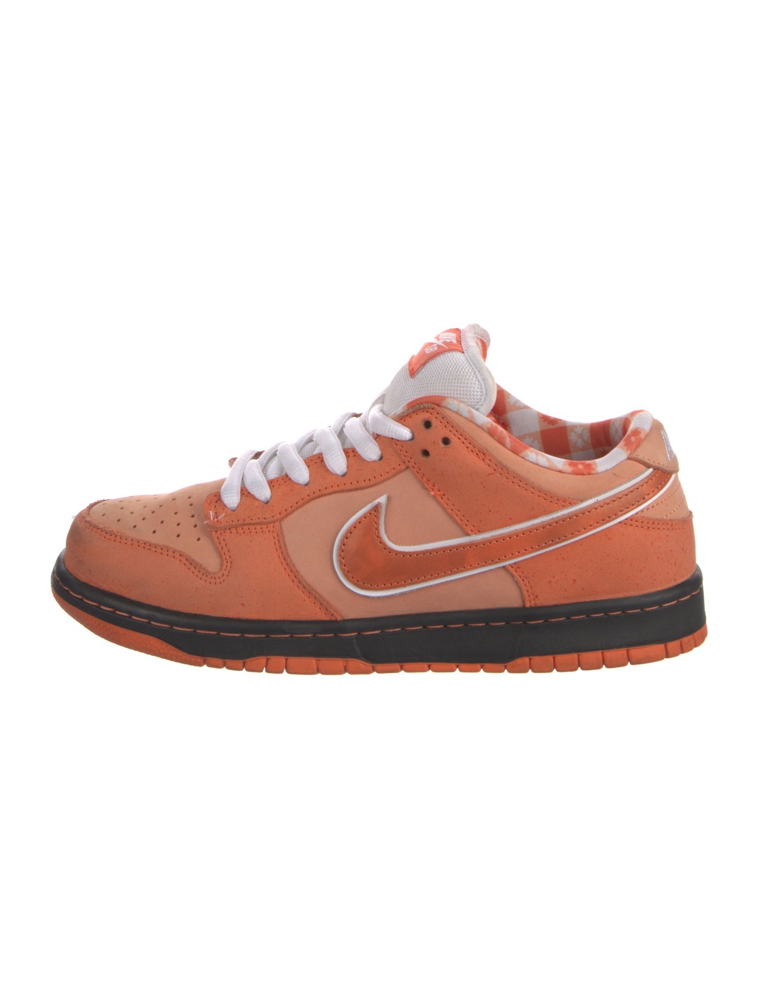Nike SB x Concepts Dunk Low 'Orange Lobster Athletic Sneakers