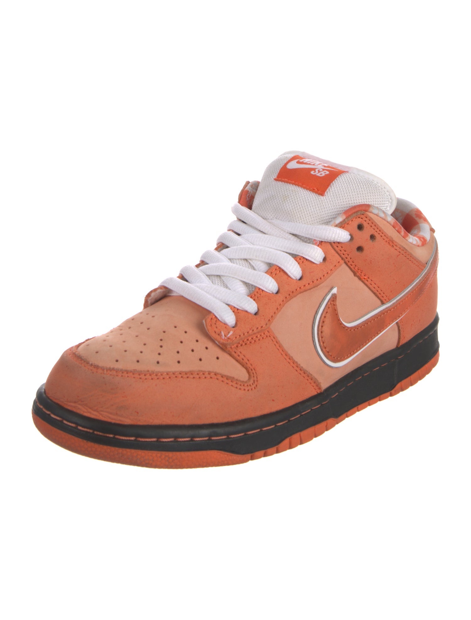 Nike SB x Concepts Dunk Low 'Orange Lobster Athletic Sneakers