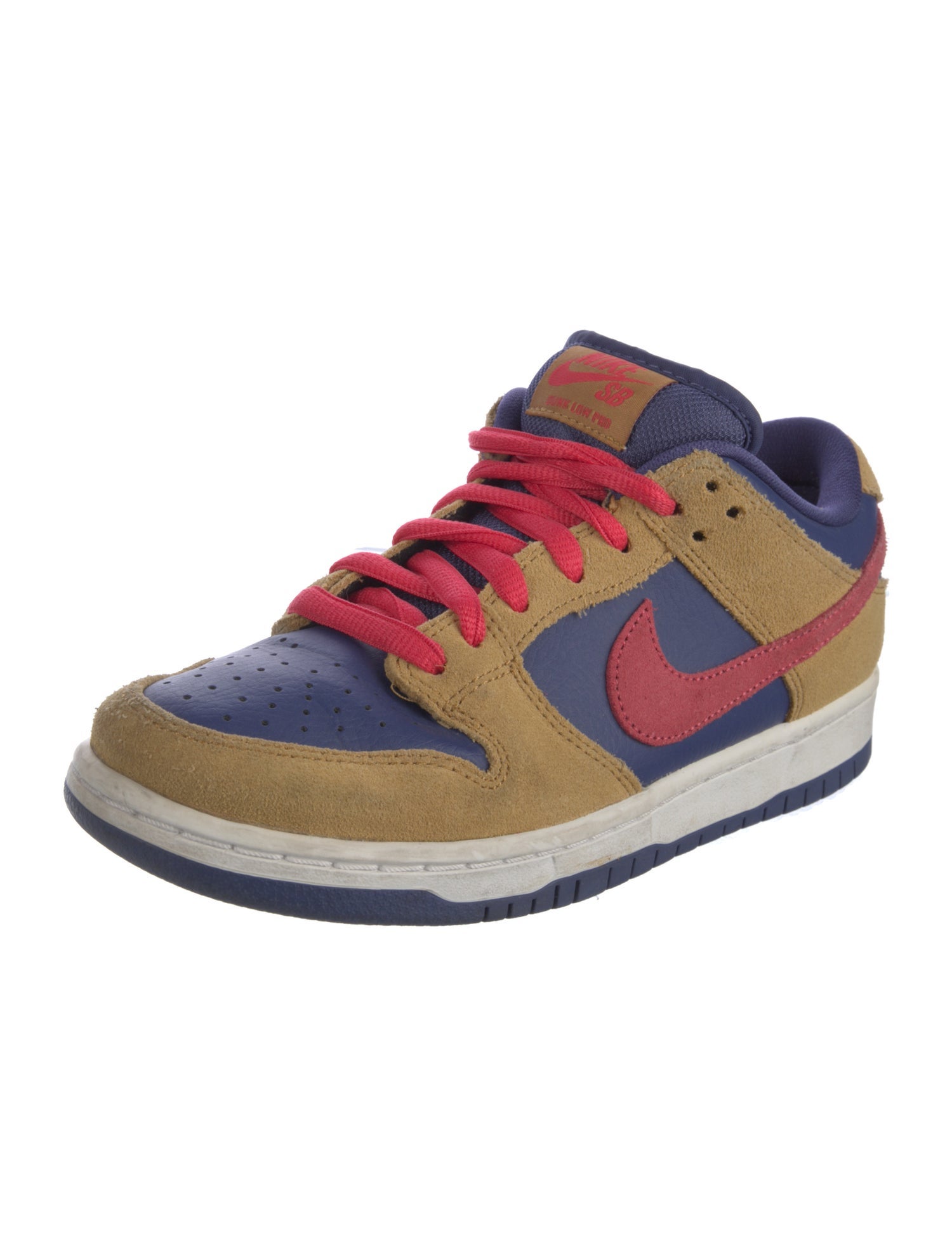 Nike SB Leather Printed Athletic Sneakers