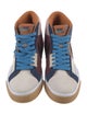 Nike SB Suede Colorblock Pattern Sneakers