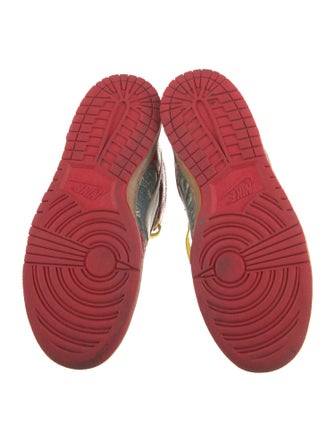 Nike SB Leather Printed Sneakers