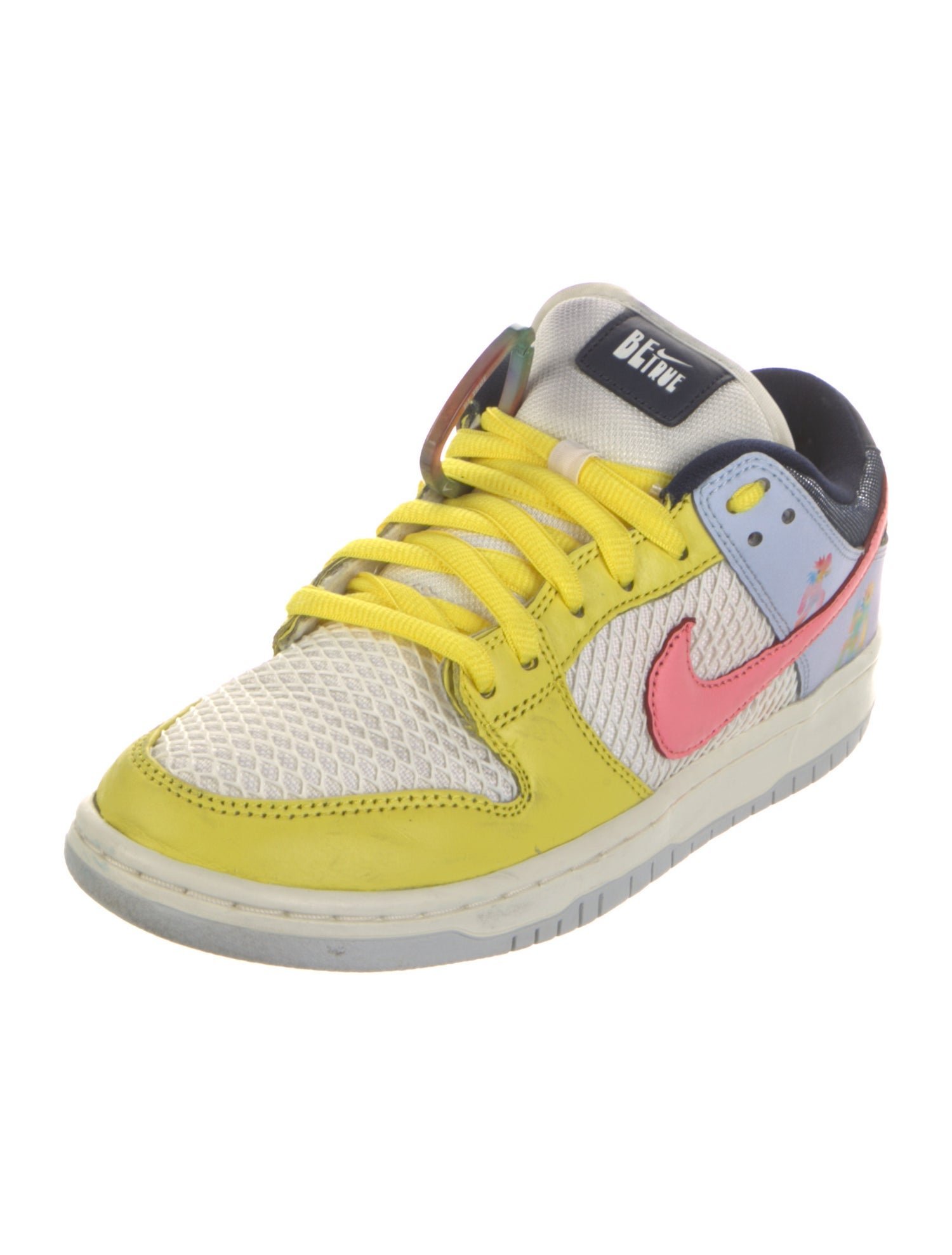 Nike SB Leather Printed Athletic Sneakers