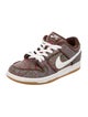 Nike SB Leather Printed Athletic Sneakers