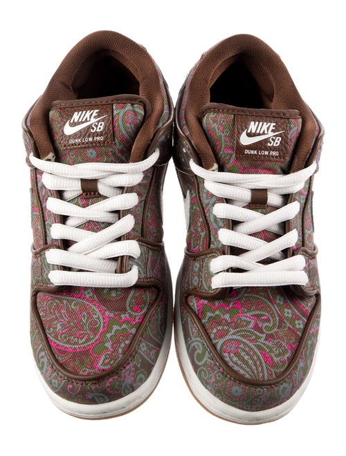 Nike SB Leather Printed Athletic Sneakers