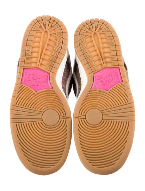 Nike SB Leather Printed Athletic Sneakers