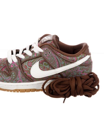 Nike SB Leather Printed Athletic Sneakers