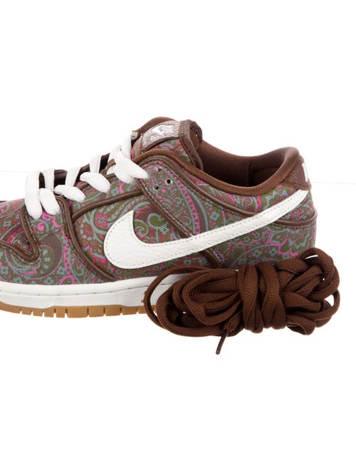 Nike SB Leather Printed Athletic Sneakers