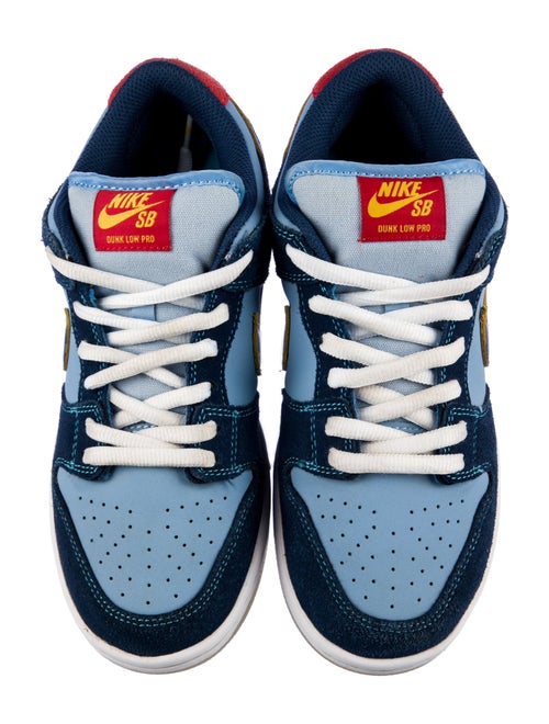 Nike SB Suede Colorblock Pattern Sneakers