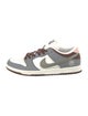 Nike SB Leather Colorblock Pattern Sneakers