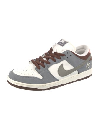 Nike SB Leather Colorblock Pattern Sneakers