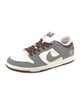 Nike SB Leather Colorblock Pattern Sneakers