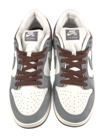 Nike SB Leather Colorblock Pattern Sneakers