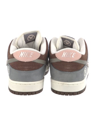 Nike SB Leather Colorblock Pattern Sneakers