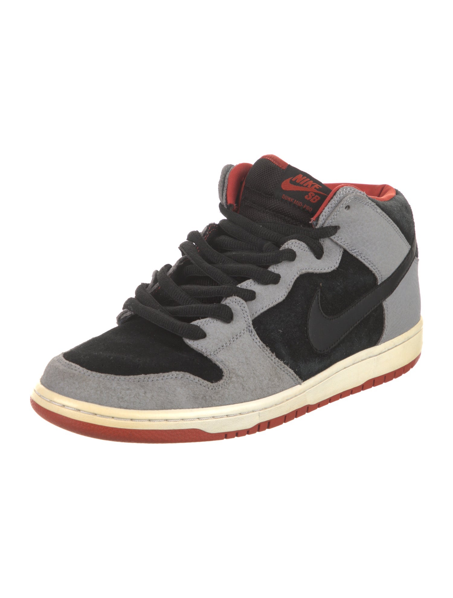 Nike SB Suede Colorblock Pattern Sneakers