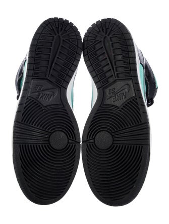 Nike SB Leather Colorblock Pattern Sneakers