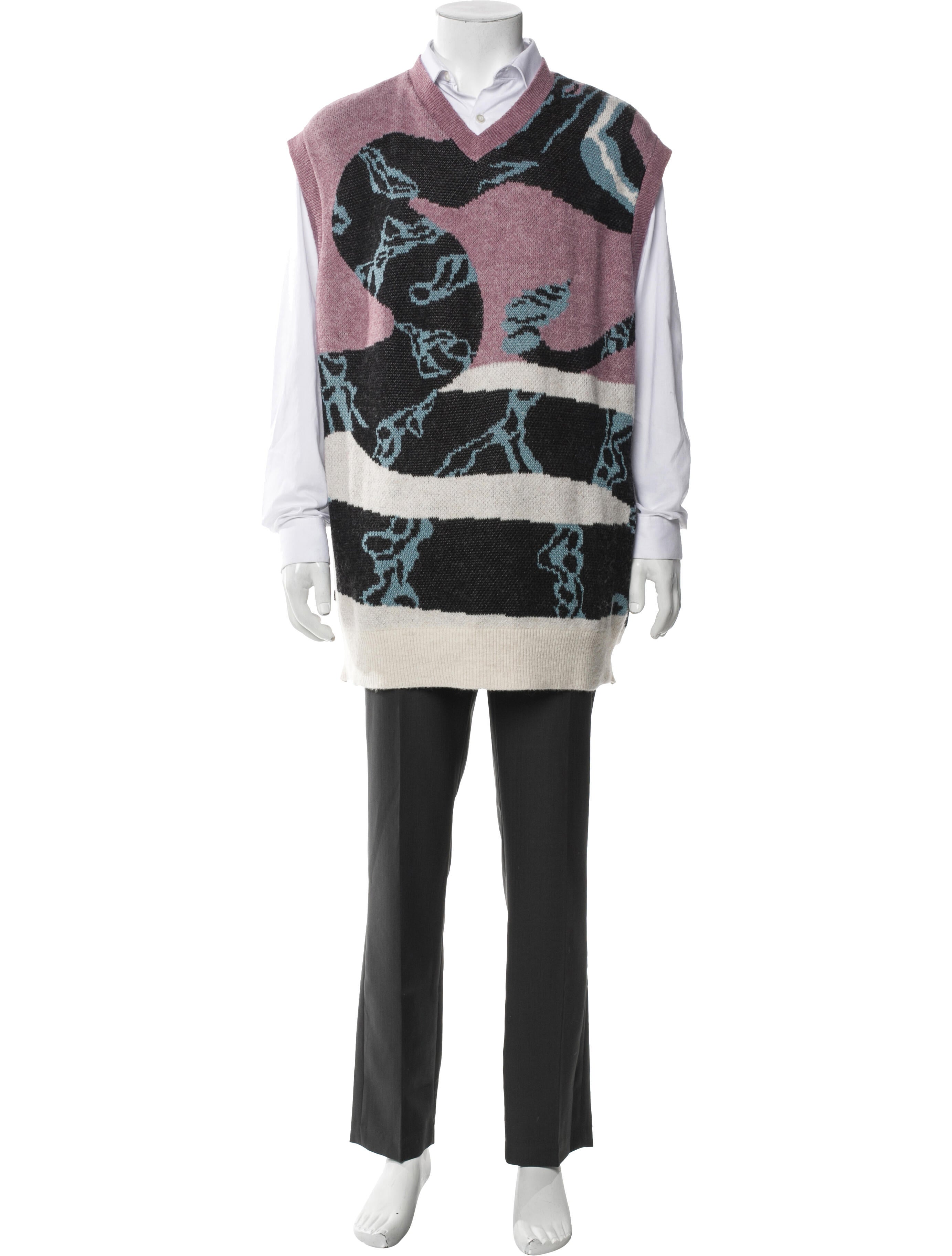 Nike SB Printed V-Neck Sweater Vest w/ Tags