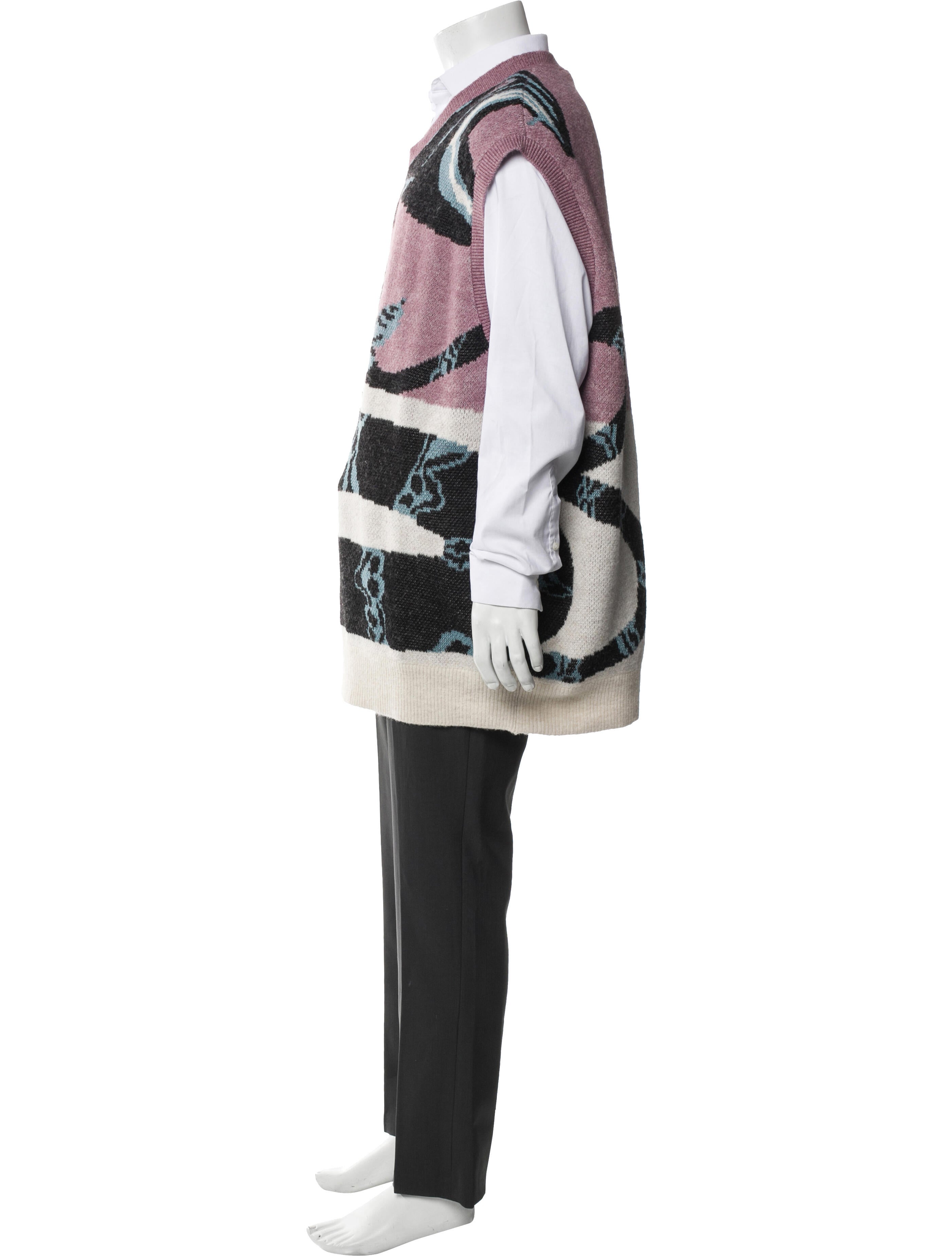 Nike SB Printed V-Neck Sweater Vest w/ Tags