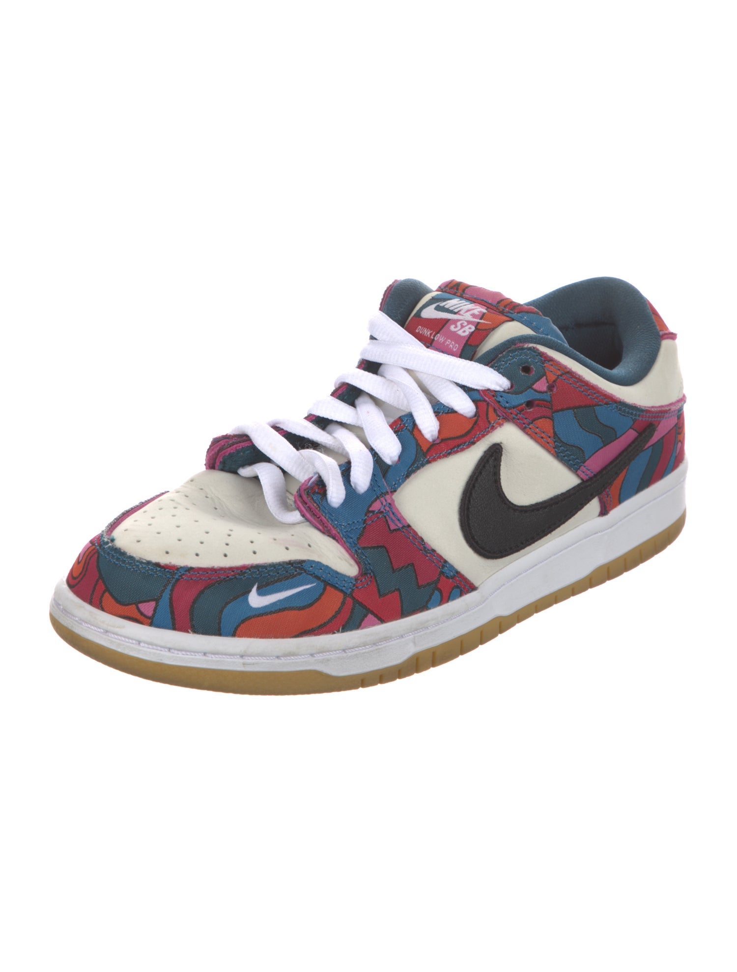 Nike SB x Parra SB Dunk Low Pro Abstract Art Sneakers