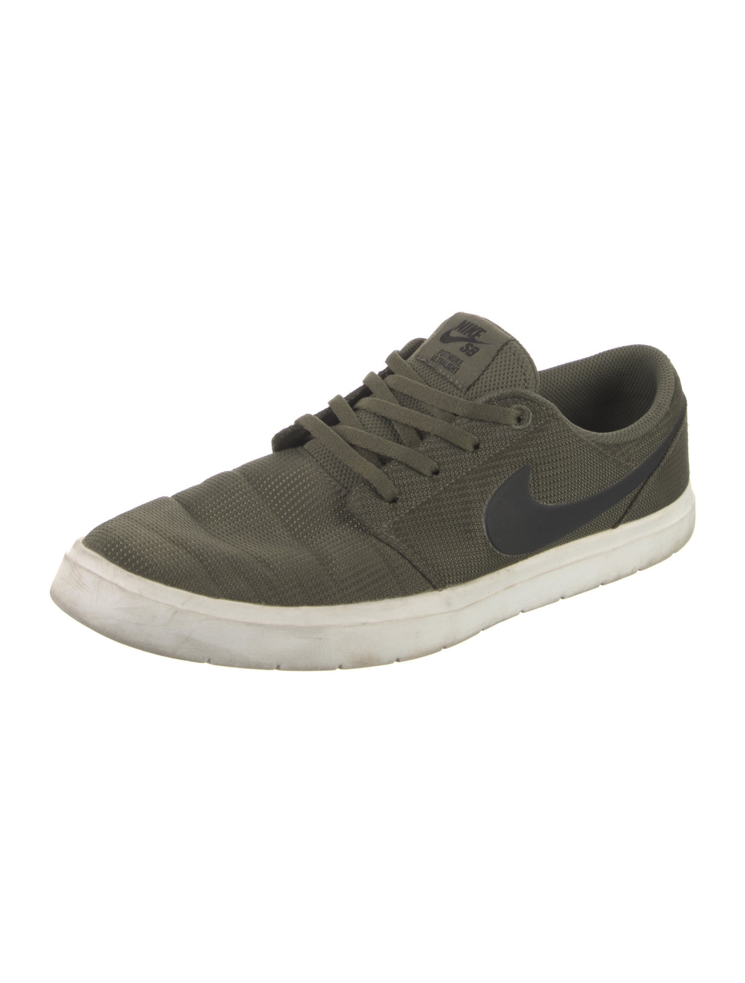 Nike SB Portmore II Ultralight Medium Olive Black Sneakers