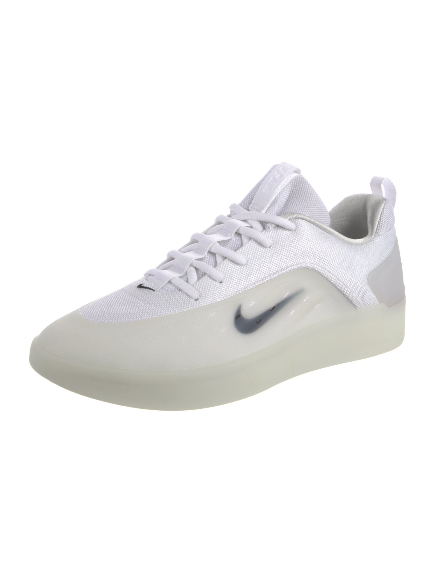 Nike SB Nike SB Zoom Nyjah 4 White Black Athletic Sneakers