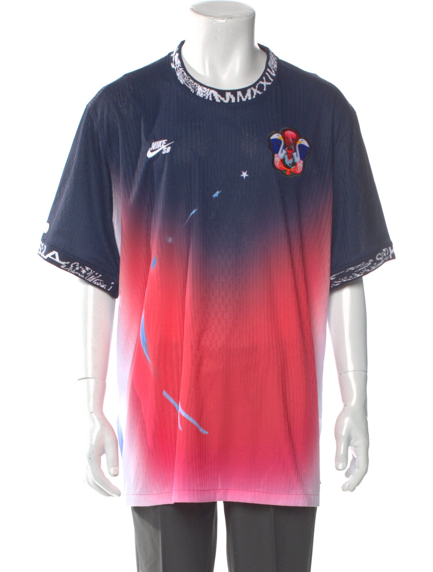 Nike SB Printed Crew Neck T-Shirt