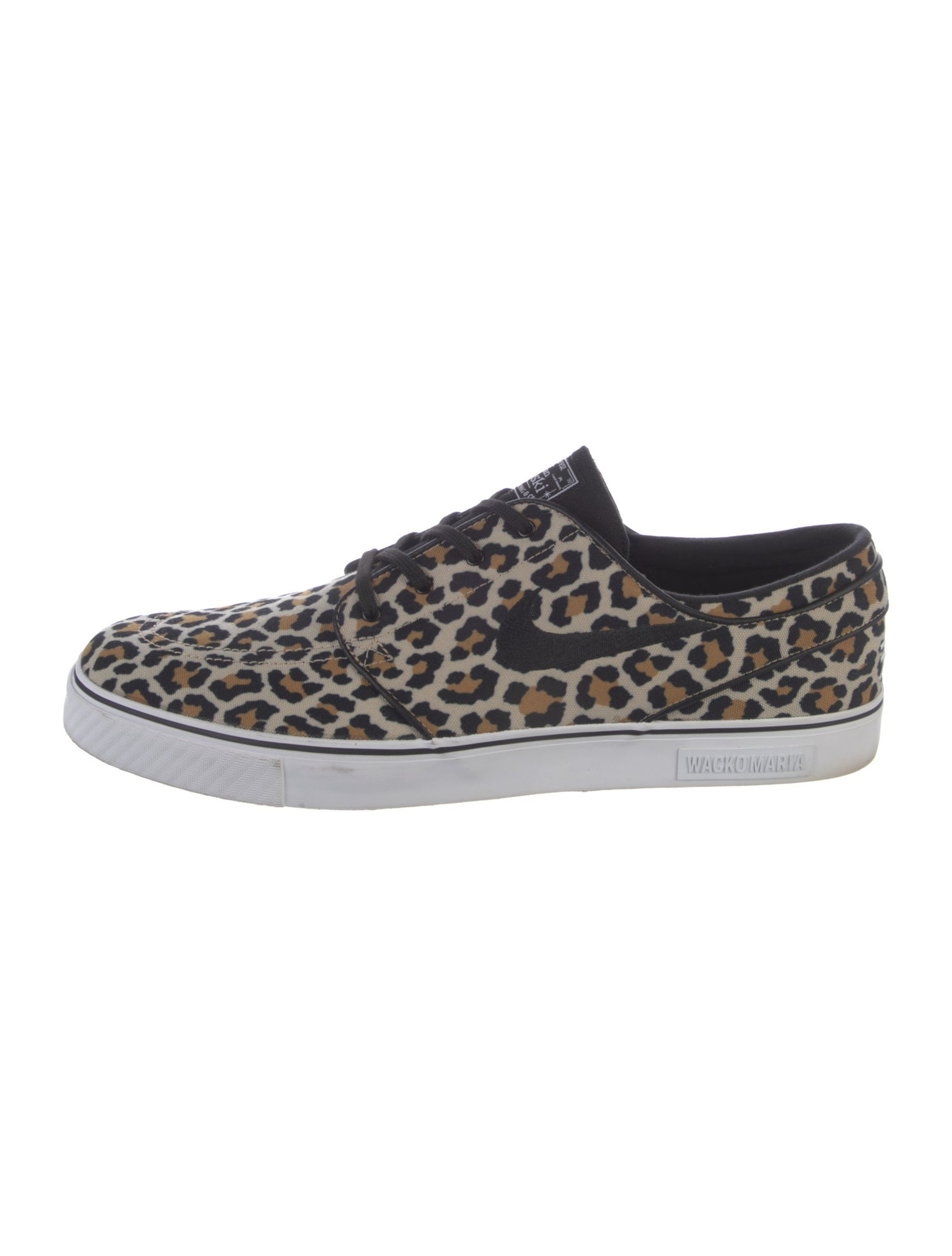 Janoski Canvas OG Wacko Maria Leopard Sneakers