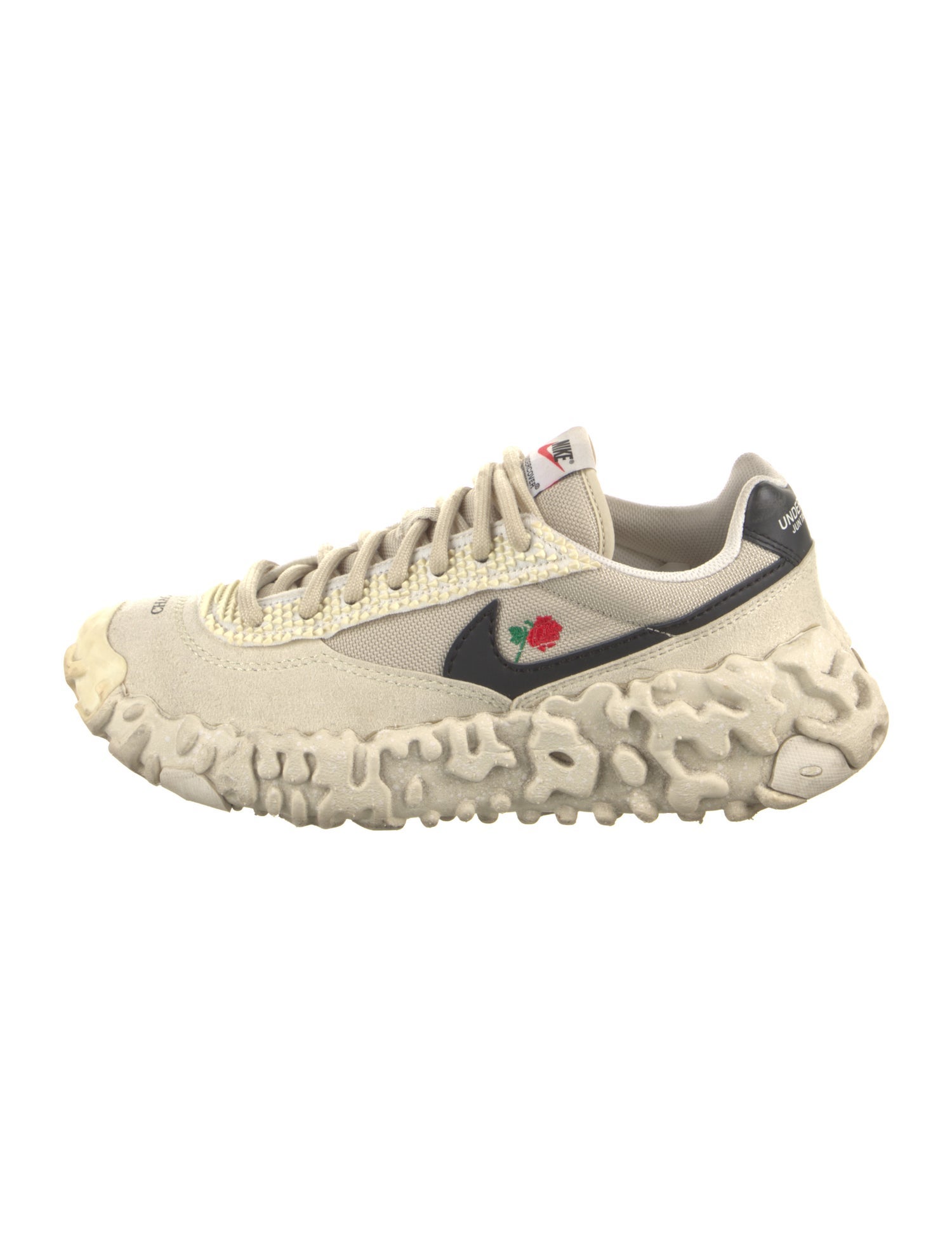 Nike x Undercover Suede Floral Print Athletic Sneakers