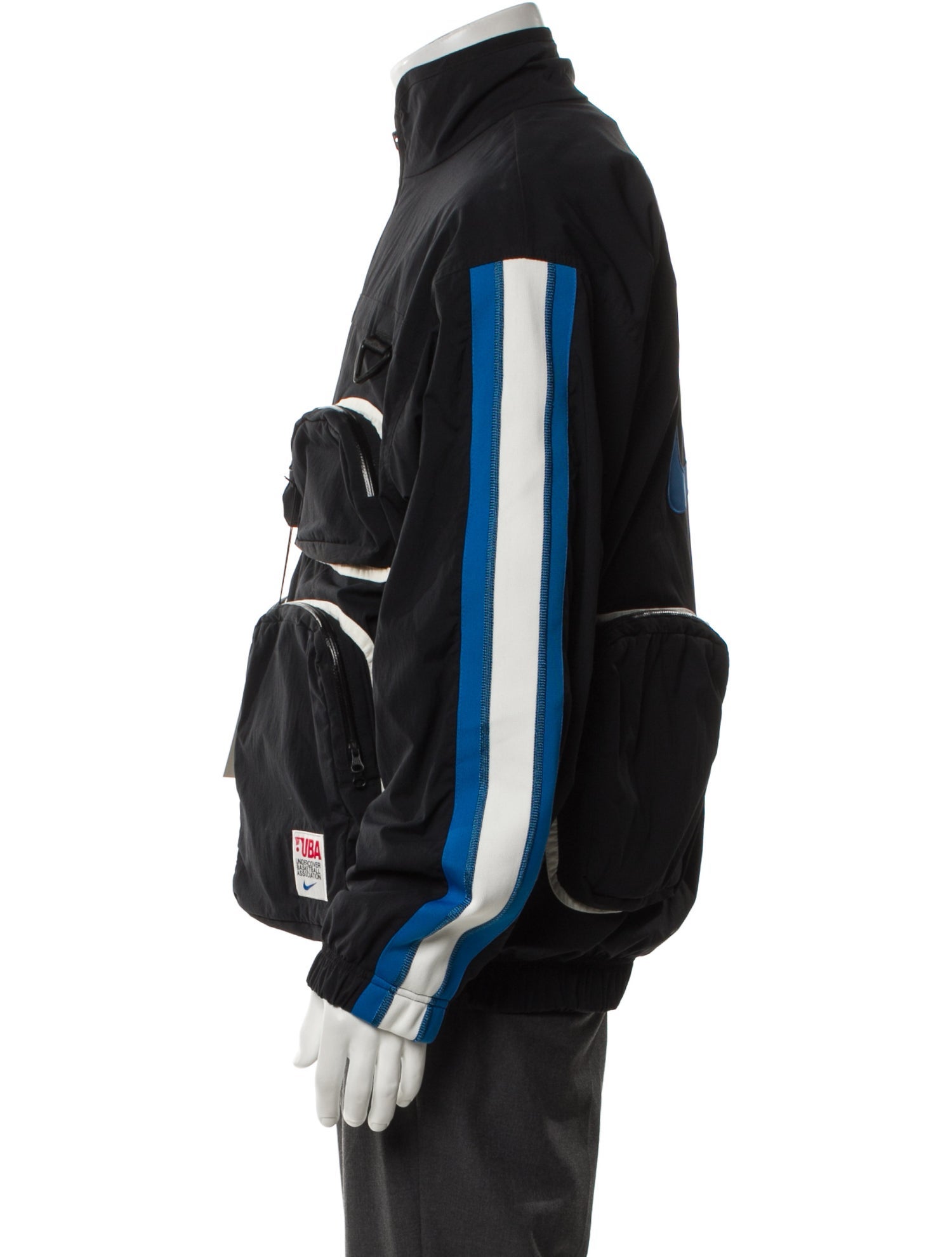 Nike x Undercover Embroidered Logo Track Colorblock Pattern Parka w/ Tags