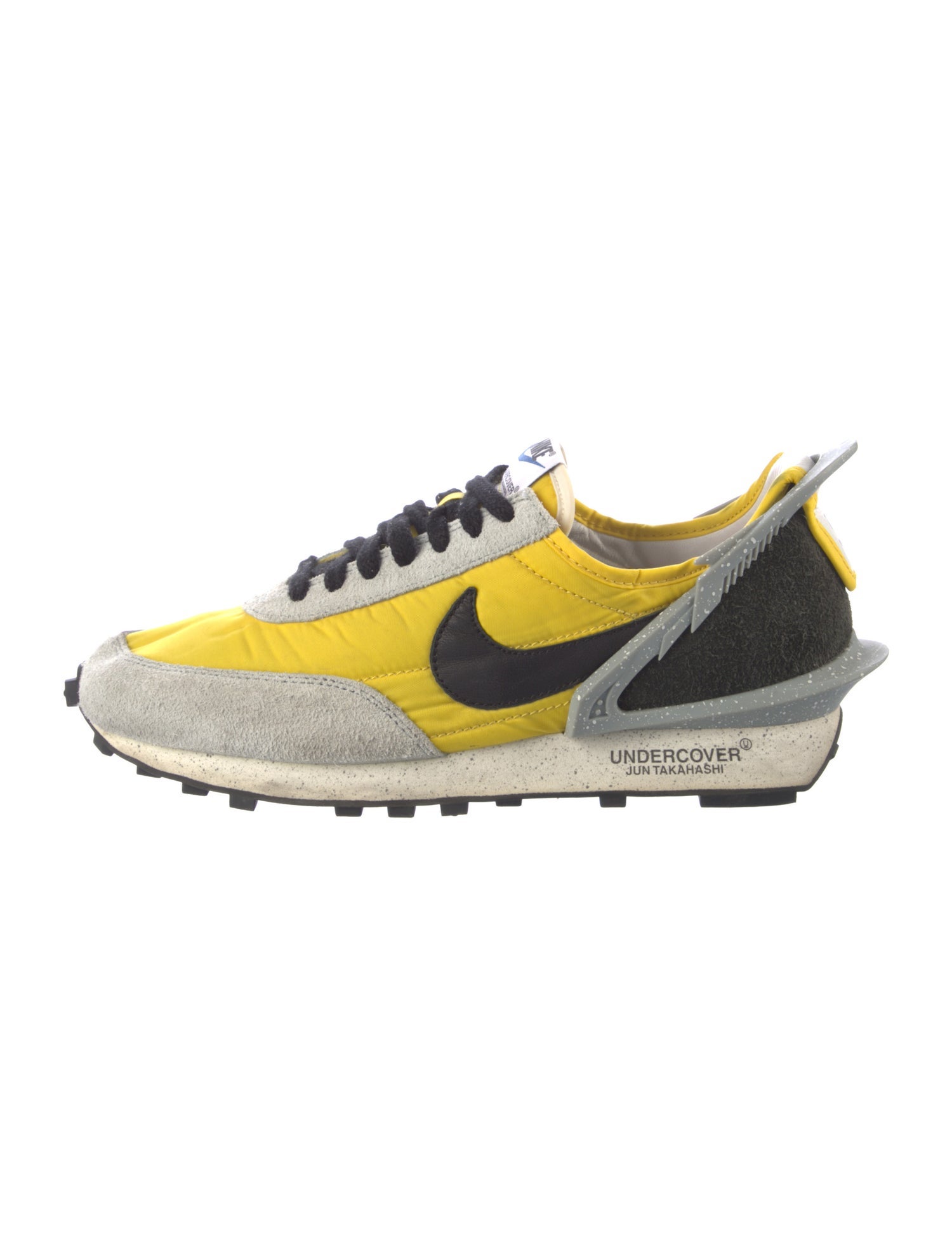Nike x Undercover Nylon Colorblock Pattern Athletic Sneakers