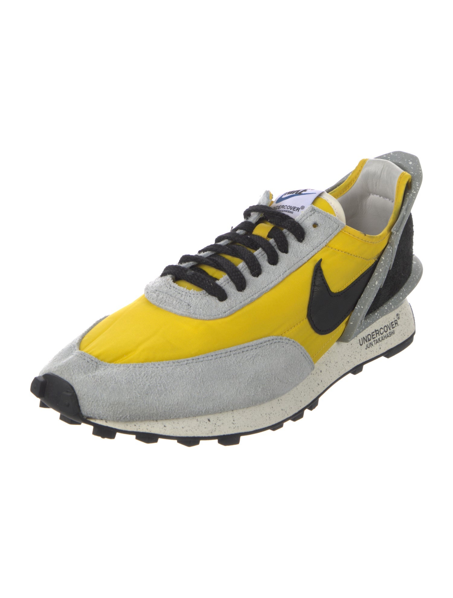 Nike x Undercover Suede Colorblock Pattern Athletic Sneakers